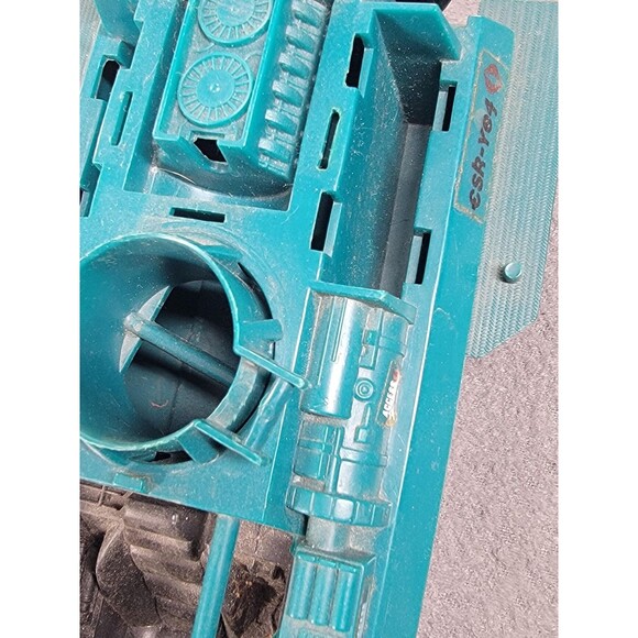 Vintage 1984 Hasbro GI Joe Cobra Moray Hydrofoil Parts Teal Hull Boat CSH-Y94 - Picture 6 of 9